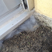  fumigène à Menton Octobre 2013