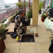  fumigène à Antibes Janvier 2015