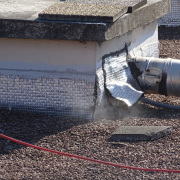 Recherche de fuite avec fumigène à Mandelieu octobre 2016